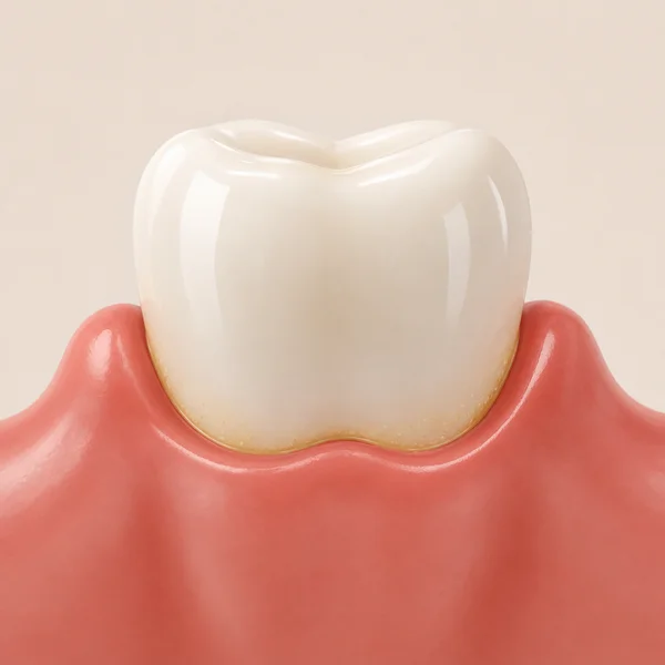 Stage 2: plaque forms